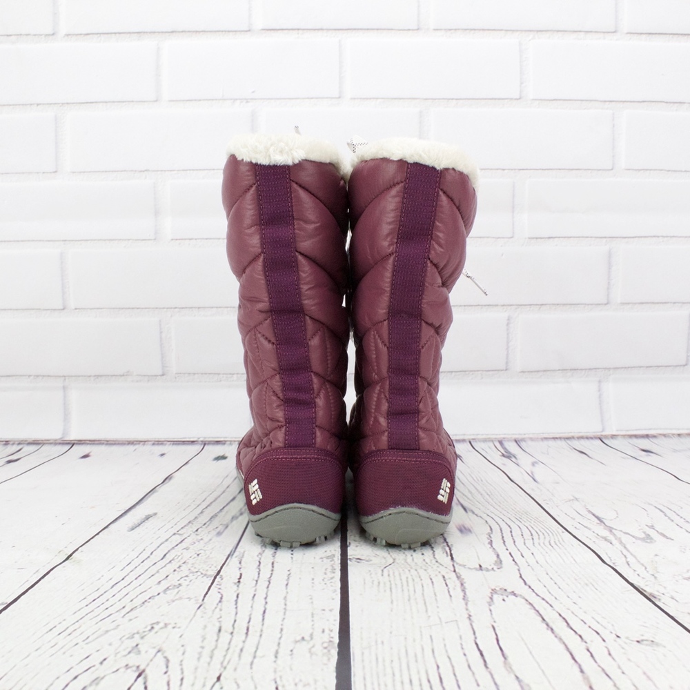 NEW BOX Columbia Powder Summit II Mid Purple Boots - Picture 7 of 8